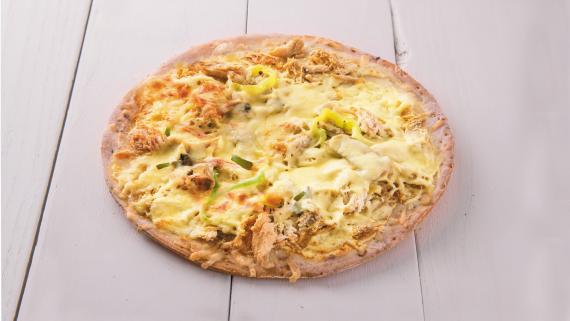 Gluten Free Pizza with Chicken, Cream cheese & Yellow cheese, Frozen